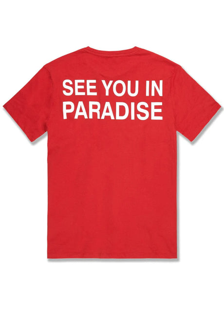 JORDAN CRAIG SEE YOU IN PARADISE T-SHIRT MULTI COLORS