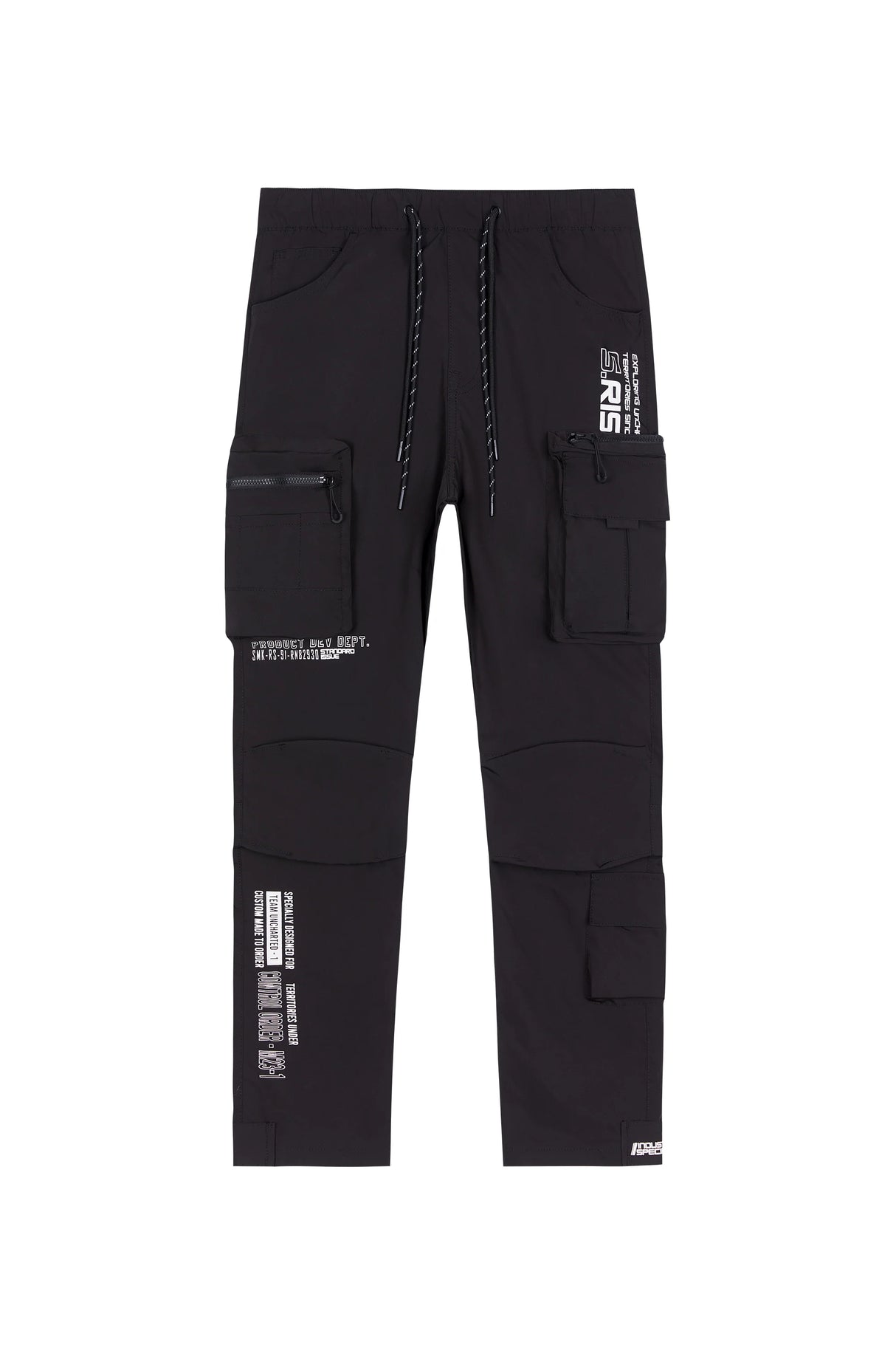 Smoke Rise - Nylon Jogger - Black