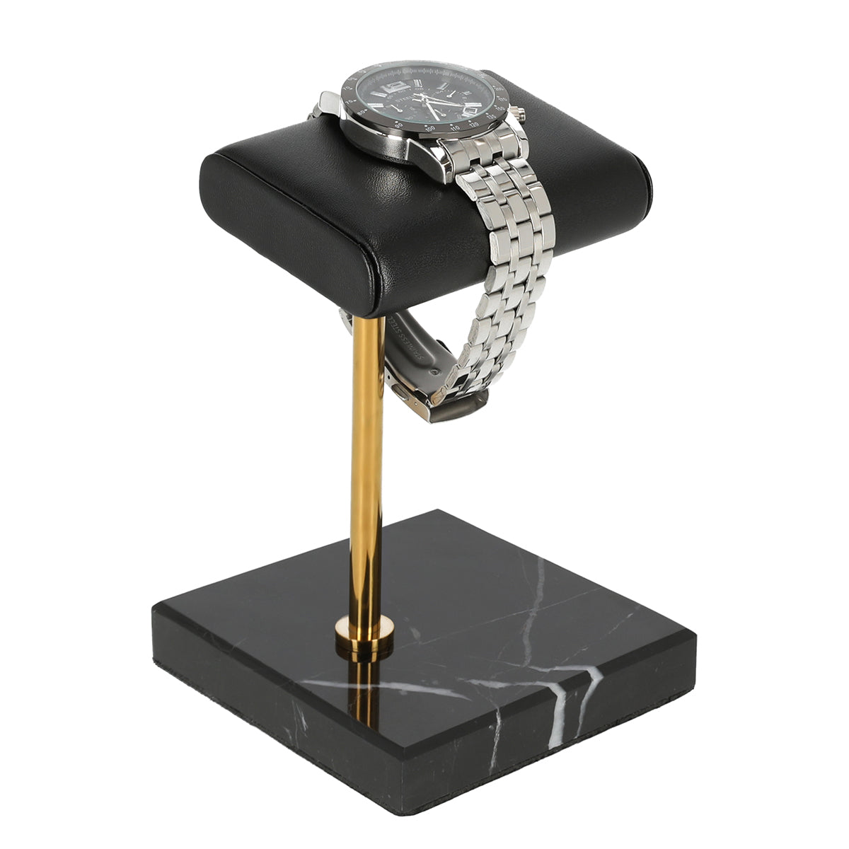 Deluxe Leather Padded Watch Display Stand