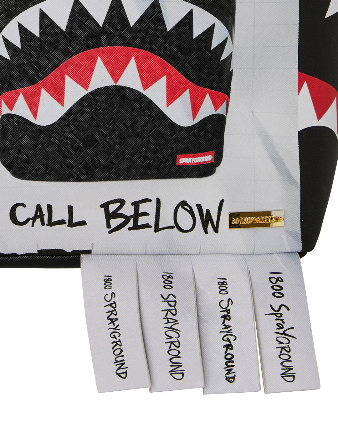 Sprayground Missing Bag Flyer on Bag With Real Cut Stripe Backpack