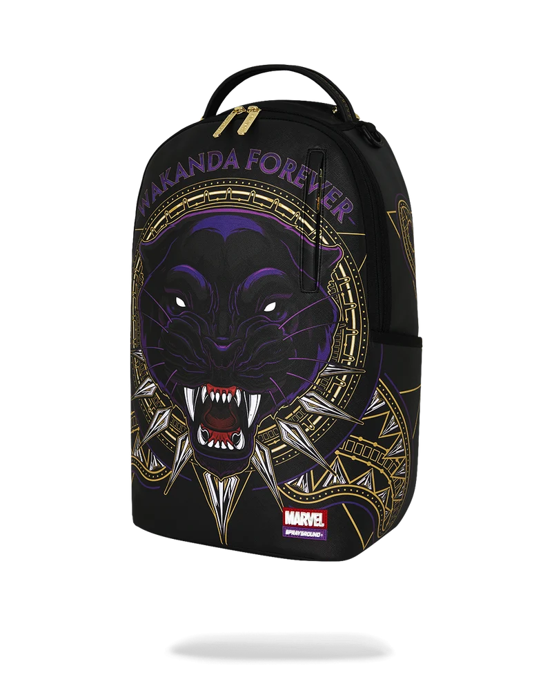 SprayGround Marvel Black Panther Emblem Dlxsv Backpack