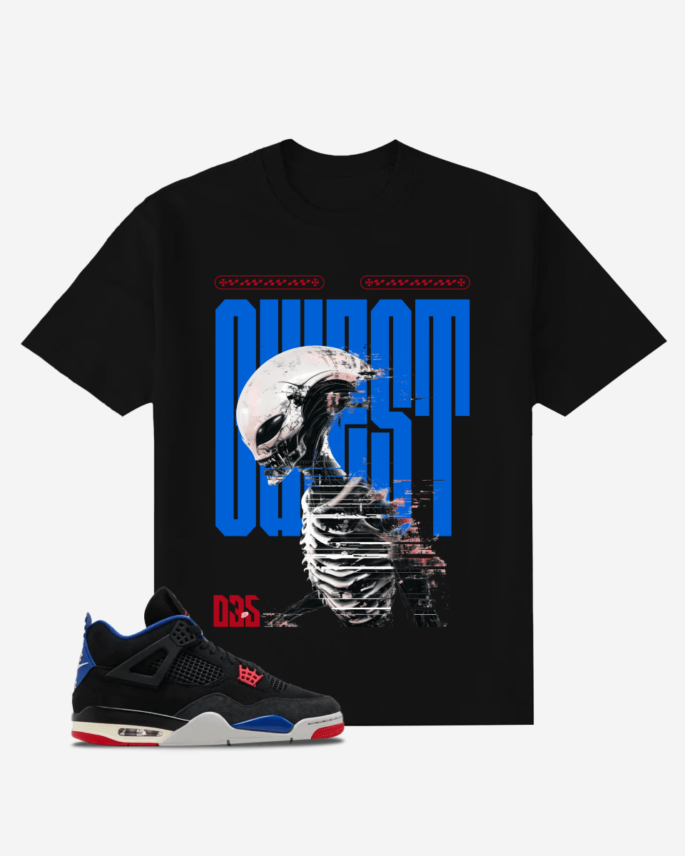 Alien Glitch Oversized T-Shirt