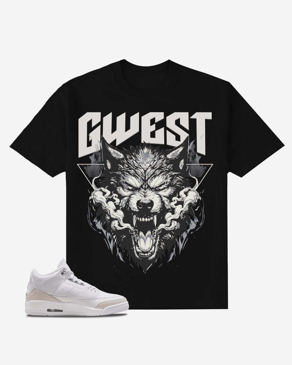 Angry Wolf Beast Oversized T-Shirt