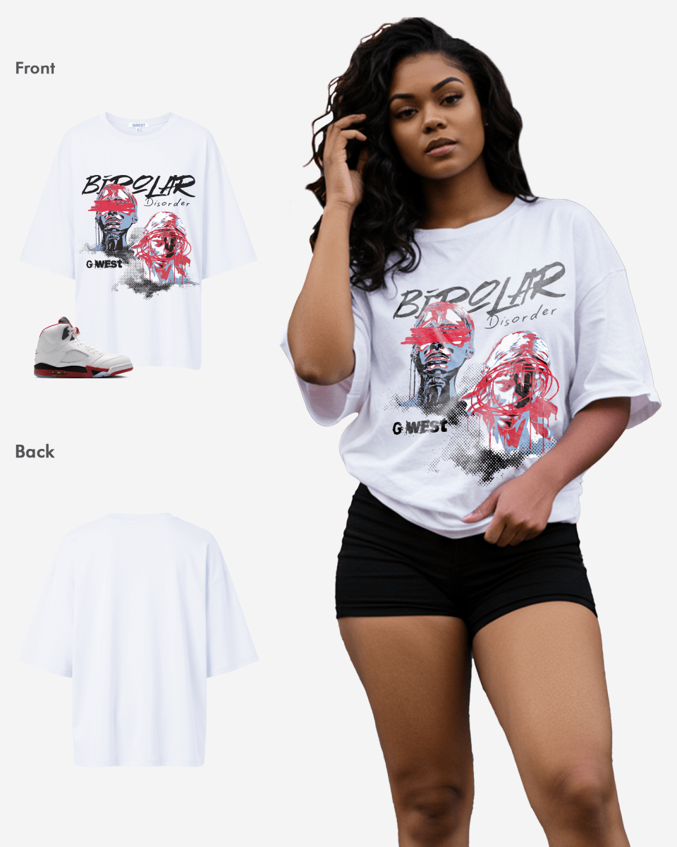 G West Bipolar Oversized Women's T-Shirt