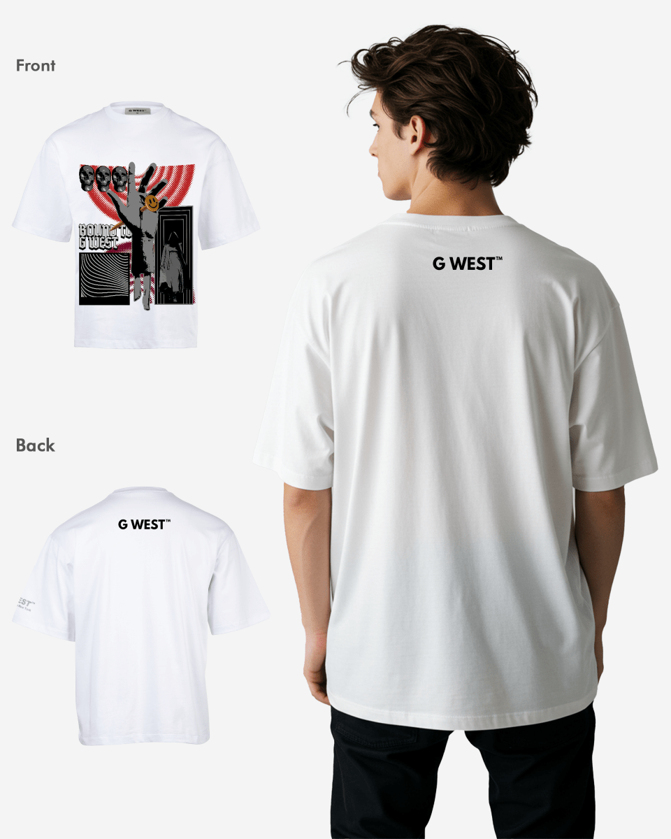 BOUND TO G WEST OVERSIZED TEE