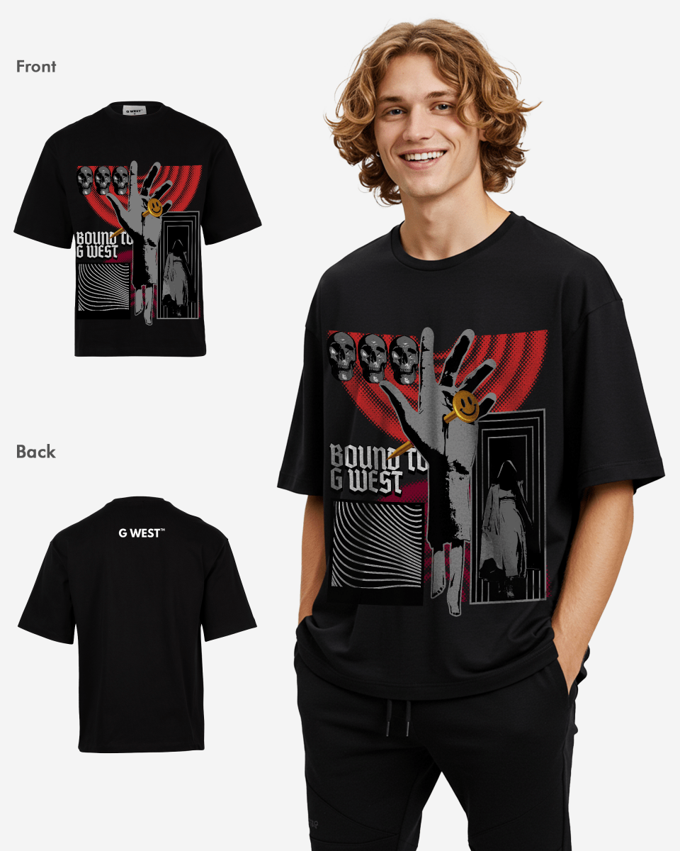 BOUND TO G WEST OVERSIZED TEE