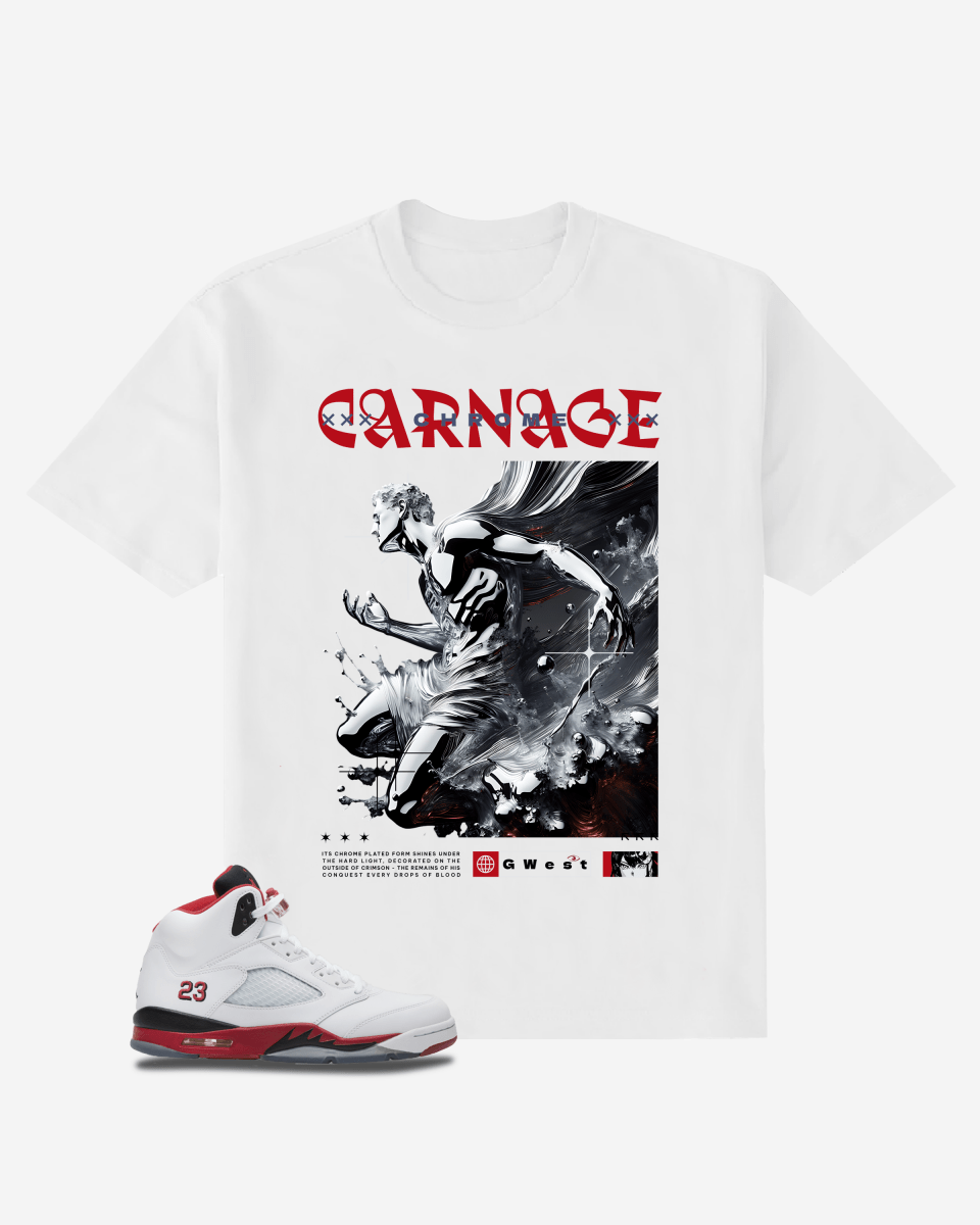 Chrome Carnage Oversized T-Shirt