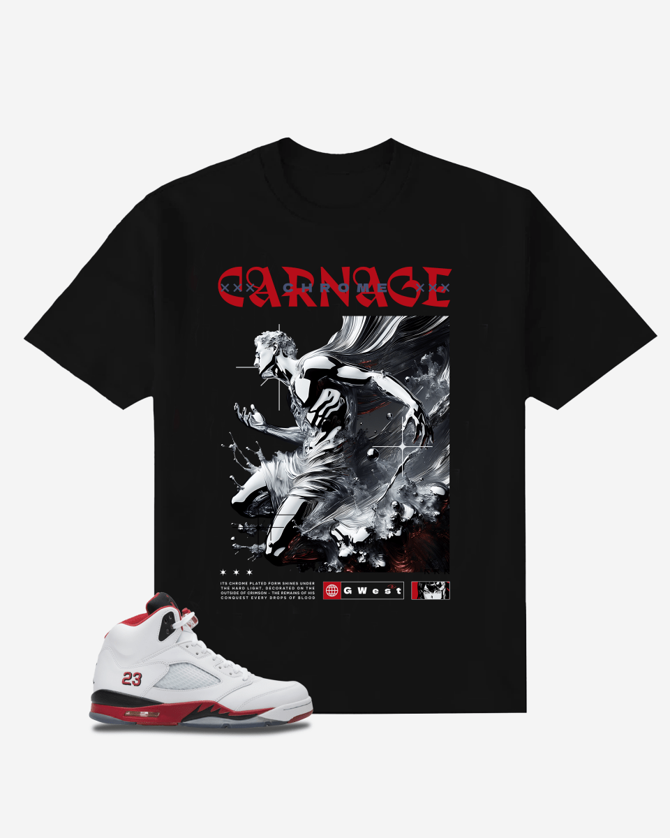 Chrome Carnage Oversized T-Shirt