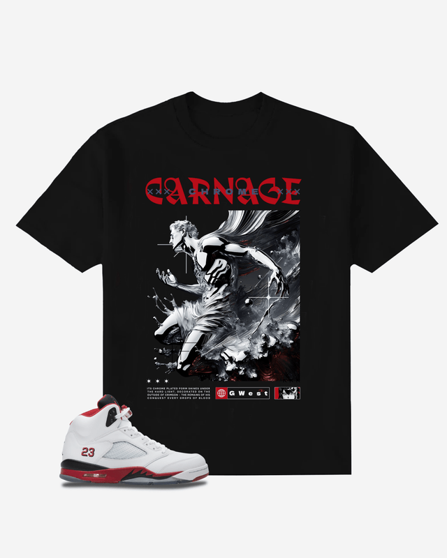 Chrome Carnage Oversized T-Shirt