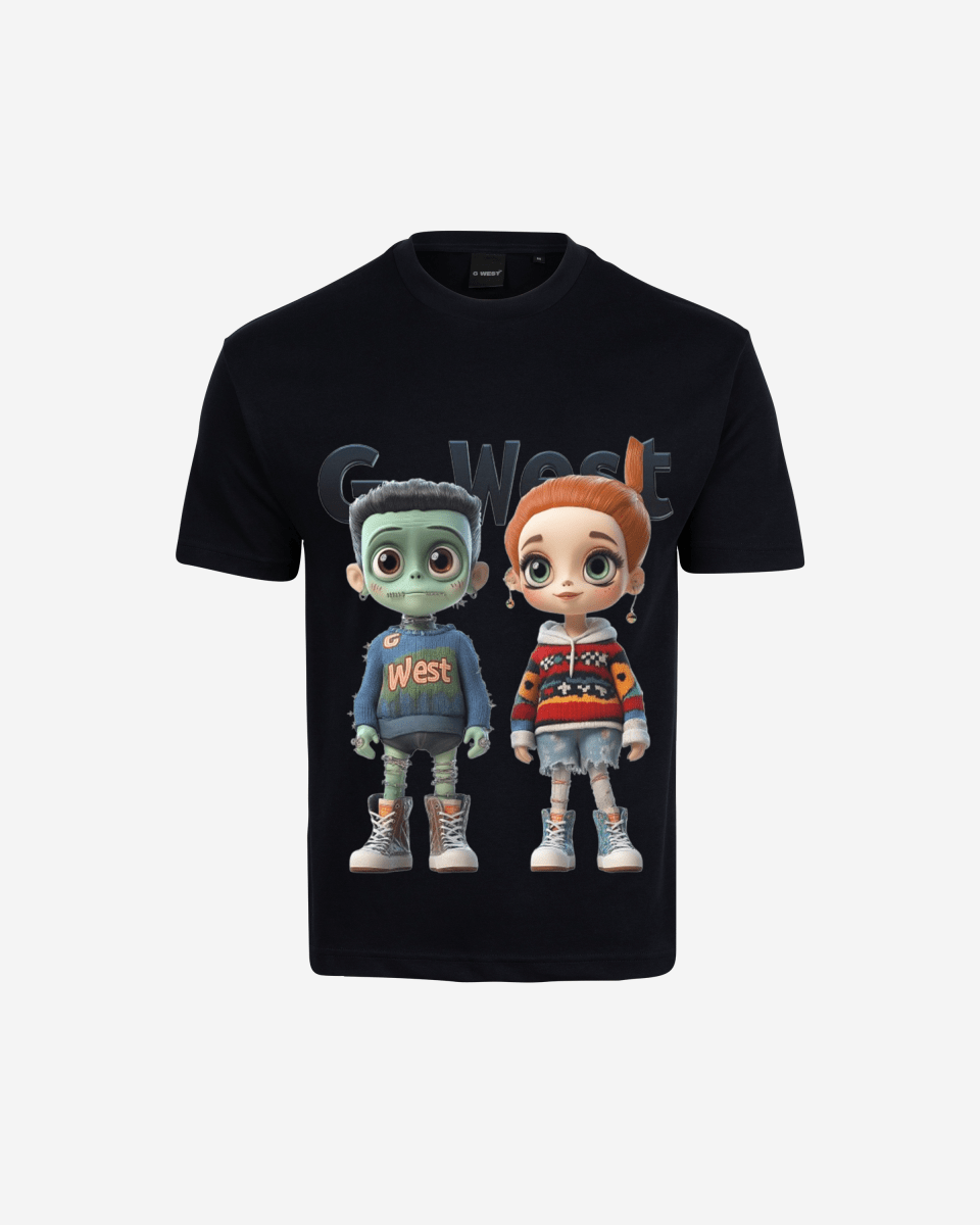 Couple Claus Oversized T Shirt