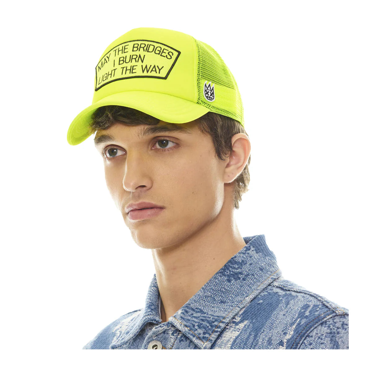 Cult Of Individuality May The Bridges I Burn Light The The Way Mesh Back Trucker Hat