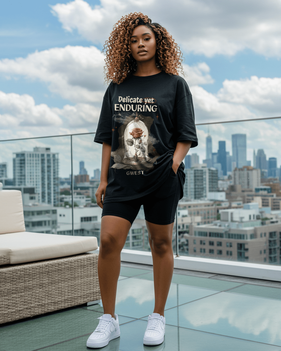 G West Delicate Yet Enduring Oversized Women's T-Shirt