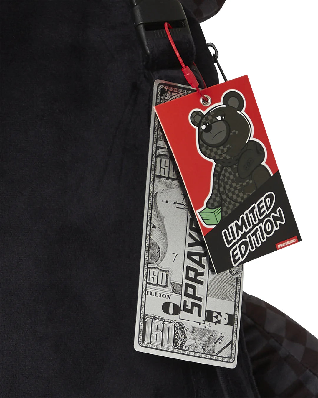 SPRAYGROUND UNFINISHED SHARK TEDDY BEAR