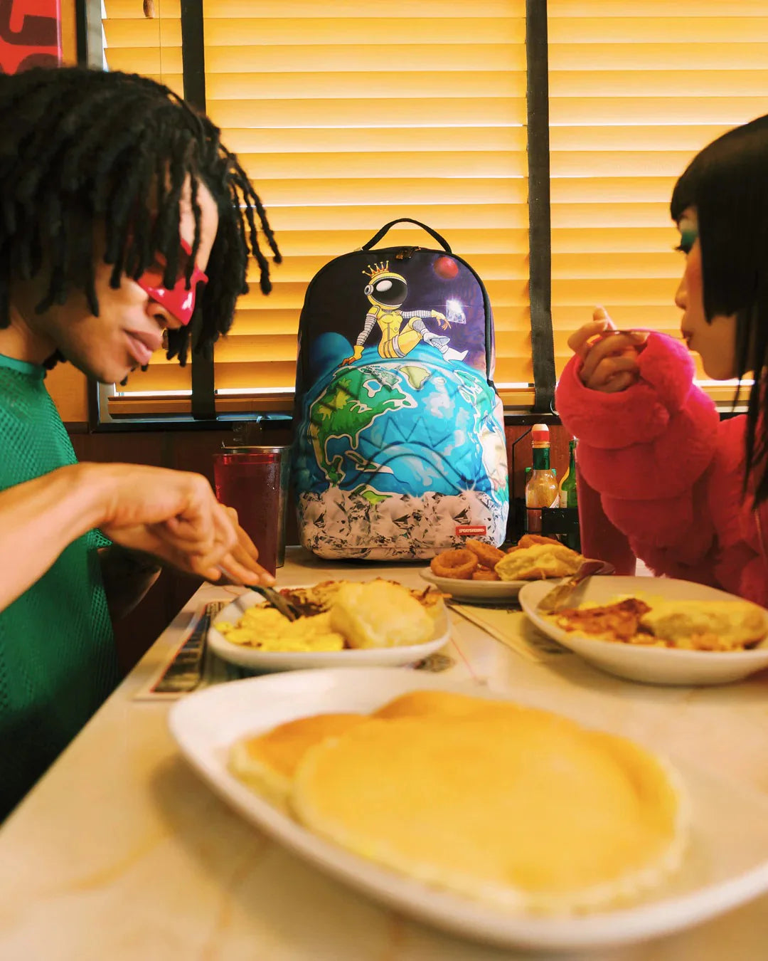 SPRAYGROUND NEW CHARACTER GALAXY DESIGN DLXR BACKPACK