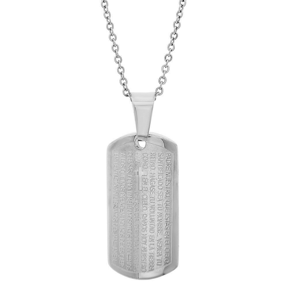 Padre Nuestro Prayer Pendant