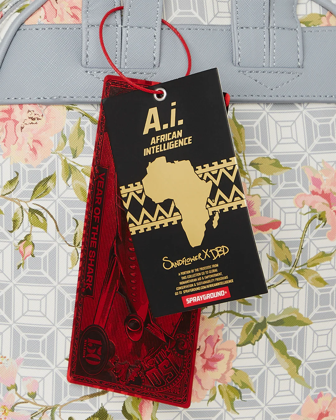 SPRAYGROUND Ai FLORAL SAVAGE BACKPACK