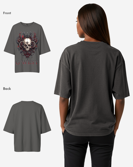 G West Dead Devil Oversized Tee - WOMEN