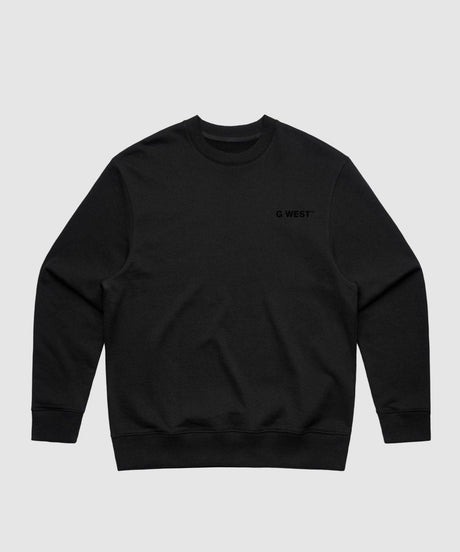 G West Acid Bear Heavy Premium Crewneck