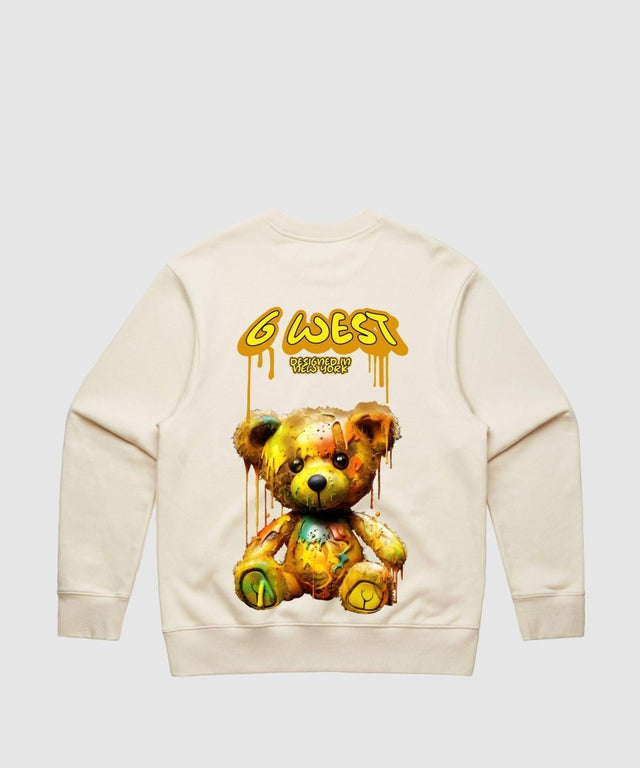 G West Acid Bear Heavy Premium Crewneck