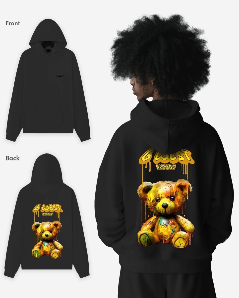G West Acid Bear Heavy Premium Oversize Hoodie