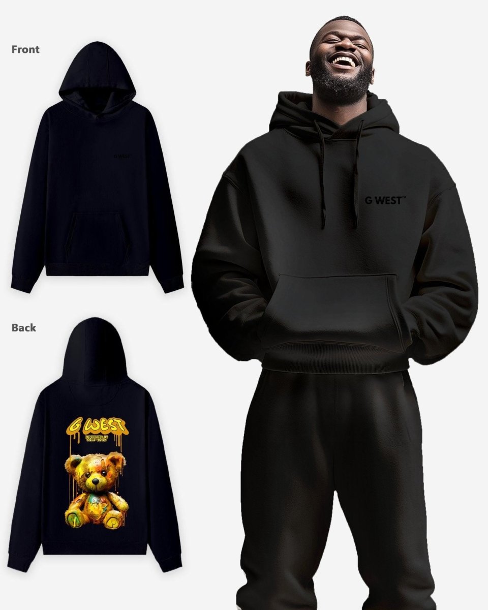 G West Acid Bear Heavy Premium Oversize Hoodie