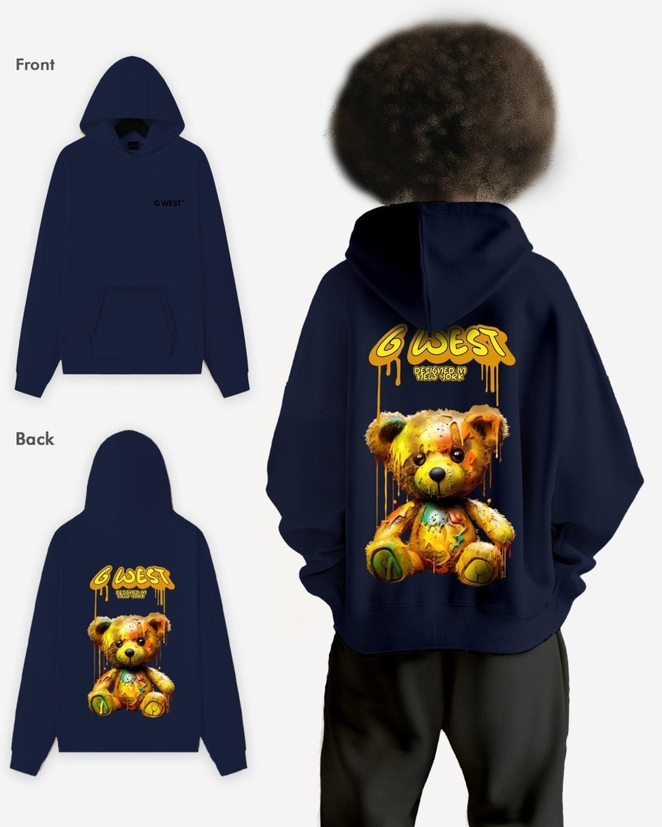 G West Acid Bear Heavy Premium Oversize Hoodie