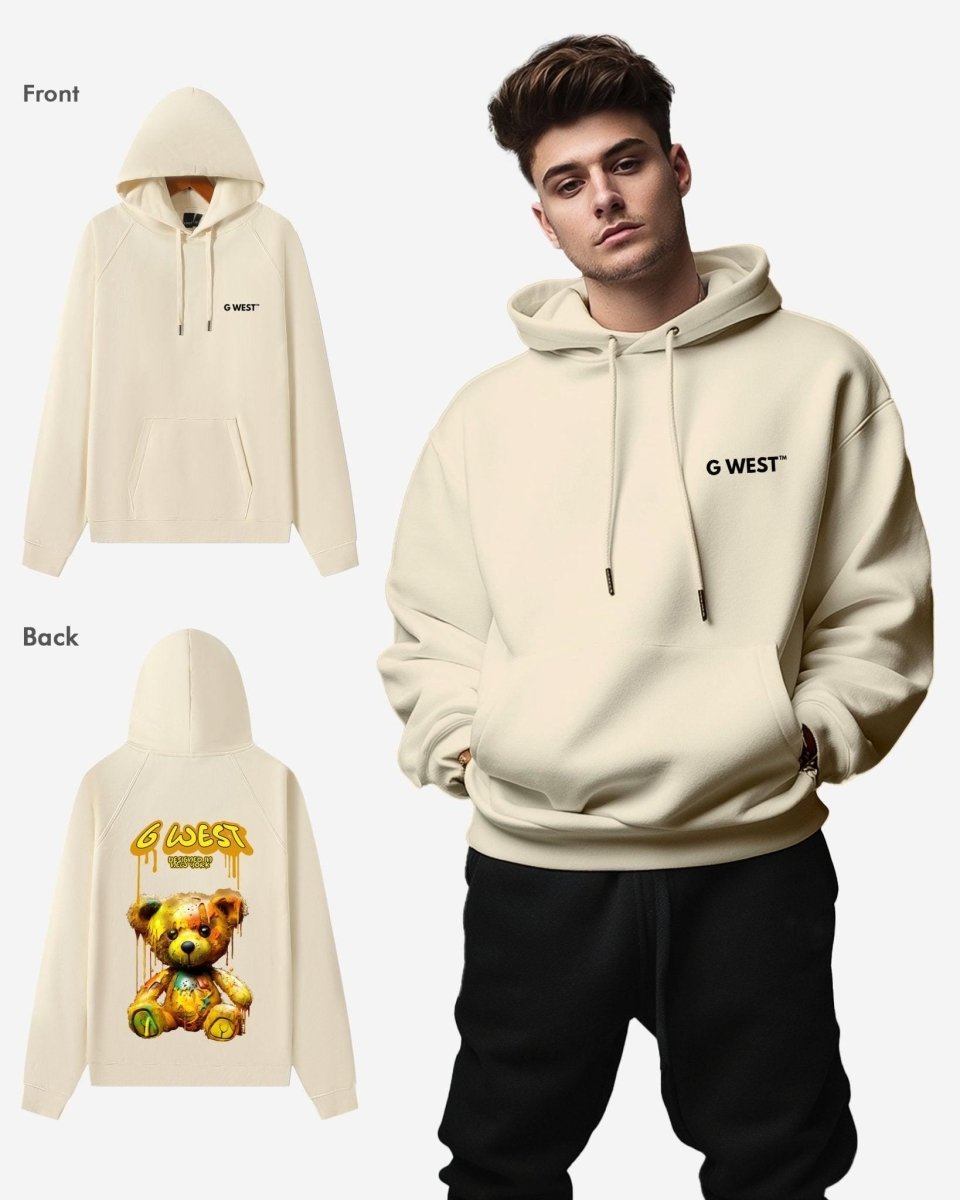 G West Acid Bear Heavy Premium Oversize Hoodie