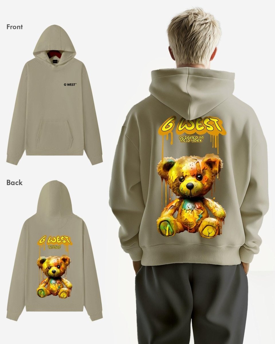 G West Acid Bear Heavy Premium Oversize Hoodie