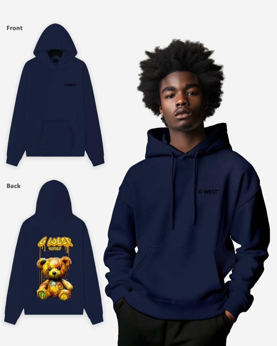 G West Acid Bear Heavy Premium Oversize Hoodie