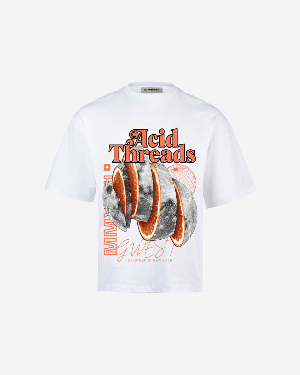 G-WEST ACID THREADS OVERSIZED TEE