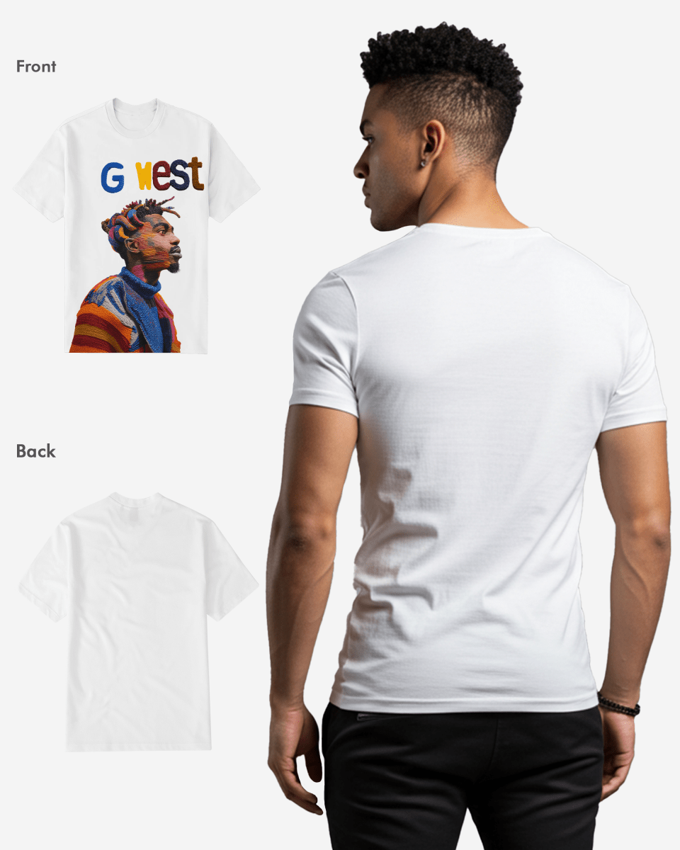 G west African men tee