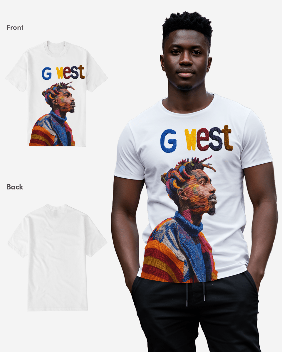 G west African men tee