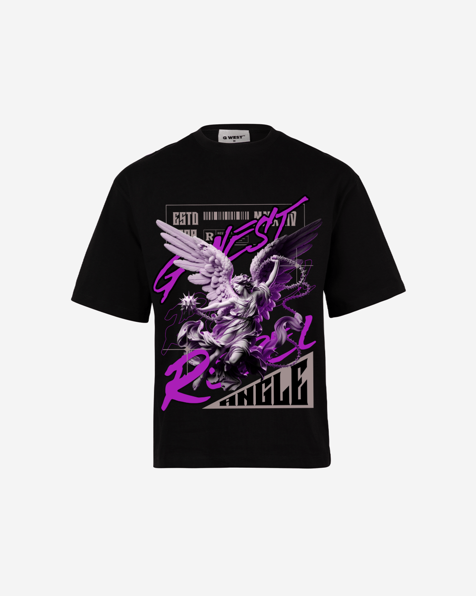 G-WEST ANGLE OVERSIZED TEE