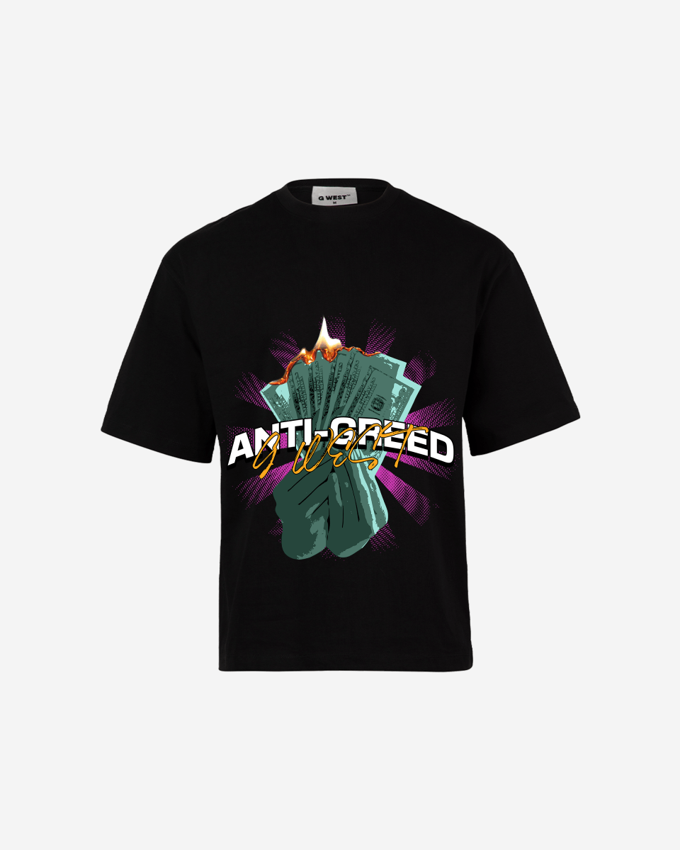 G-WEST ANTI GREED OVERSIZED TEE