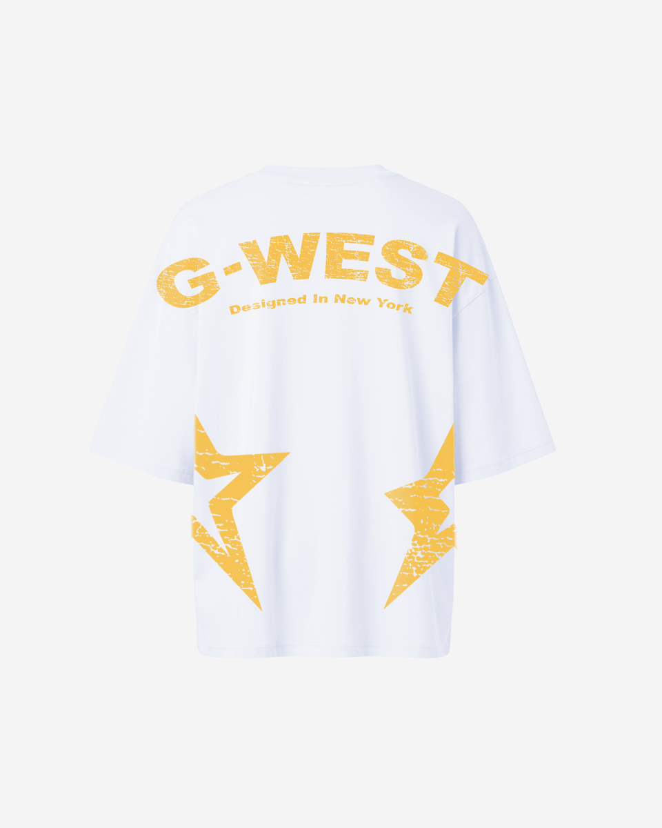 G West Arch Logo Oversized Tee - Women