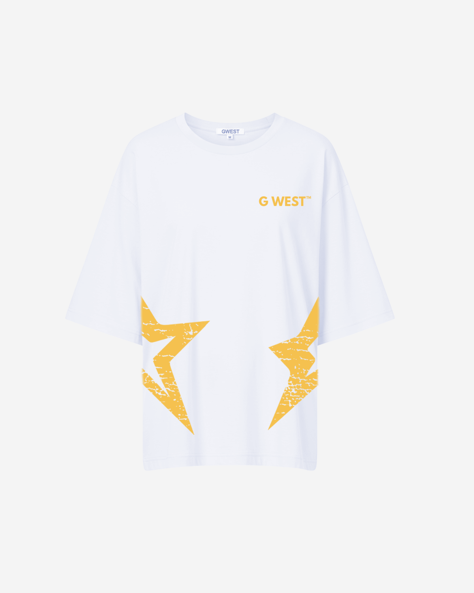 G West Arch Logo Oversized Tee - Women