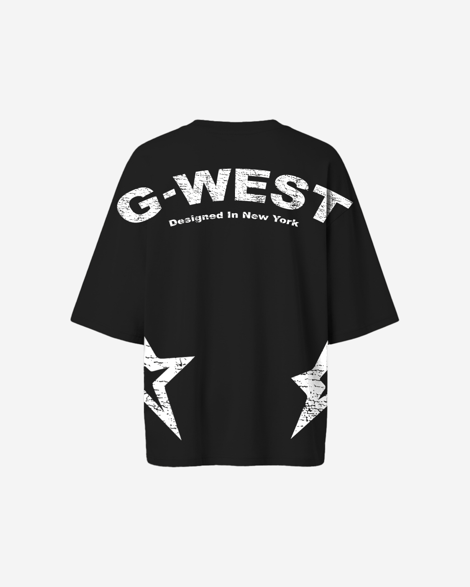 G West Arch Logo Oversized Tee - Women