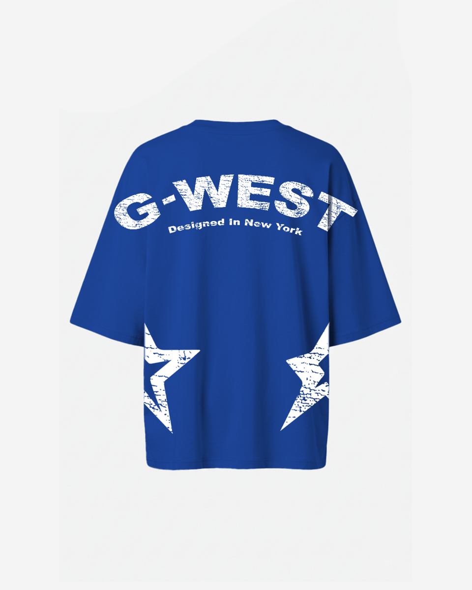 G West Arch Logo Oversized Tee - Women