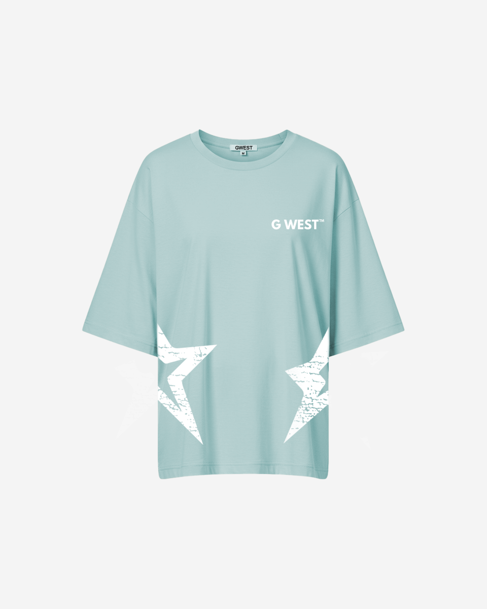 G West Arch Logo Oversized Tee - Women