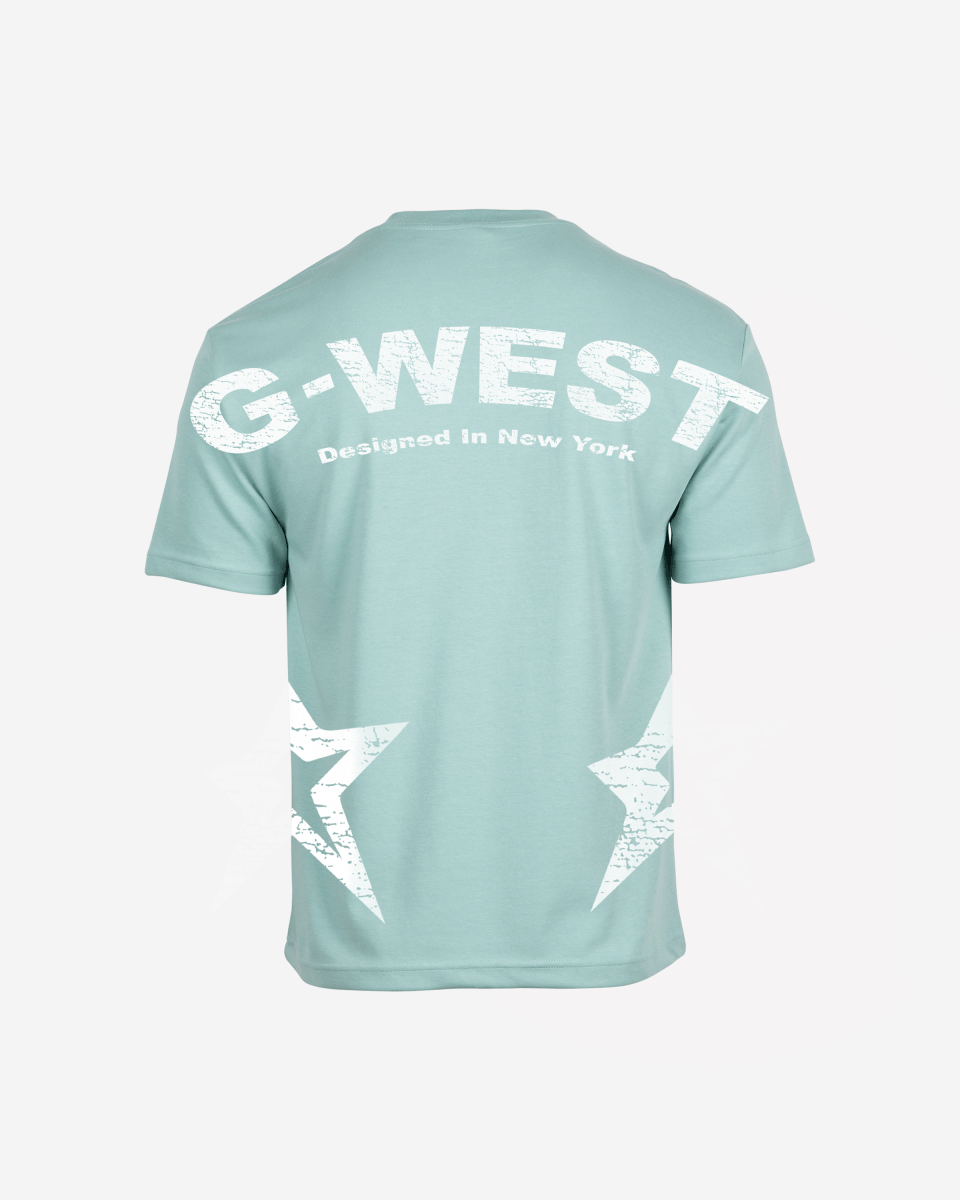 G West Arch Logo Oversized Tee