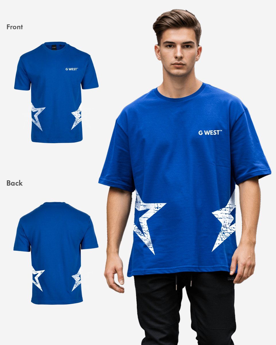 G West Arch Logo Oversized Tee