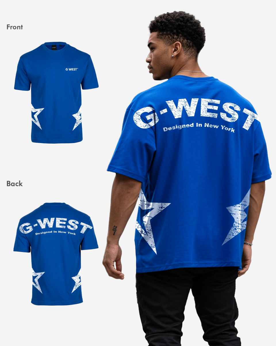 G West Arch Logo Oversized Tee