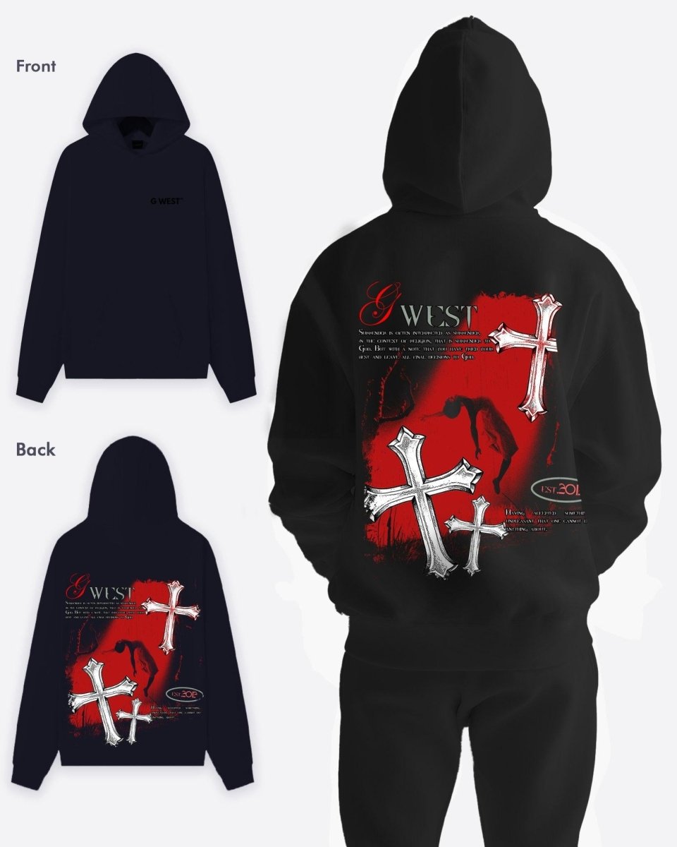 G West Ascending Soul Oversize Hoodie