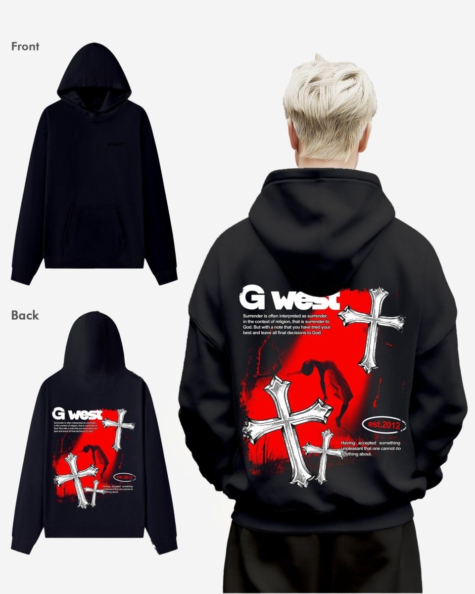 G West Ascending Soul Oversize Hoodie