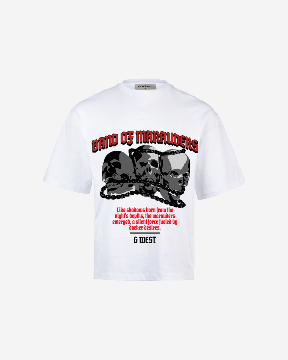 G-WEST BAND OF MARAUDERS OVERSIZED TEE