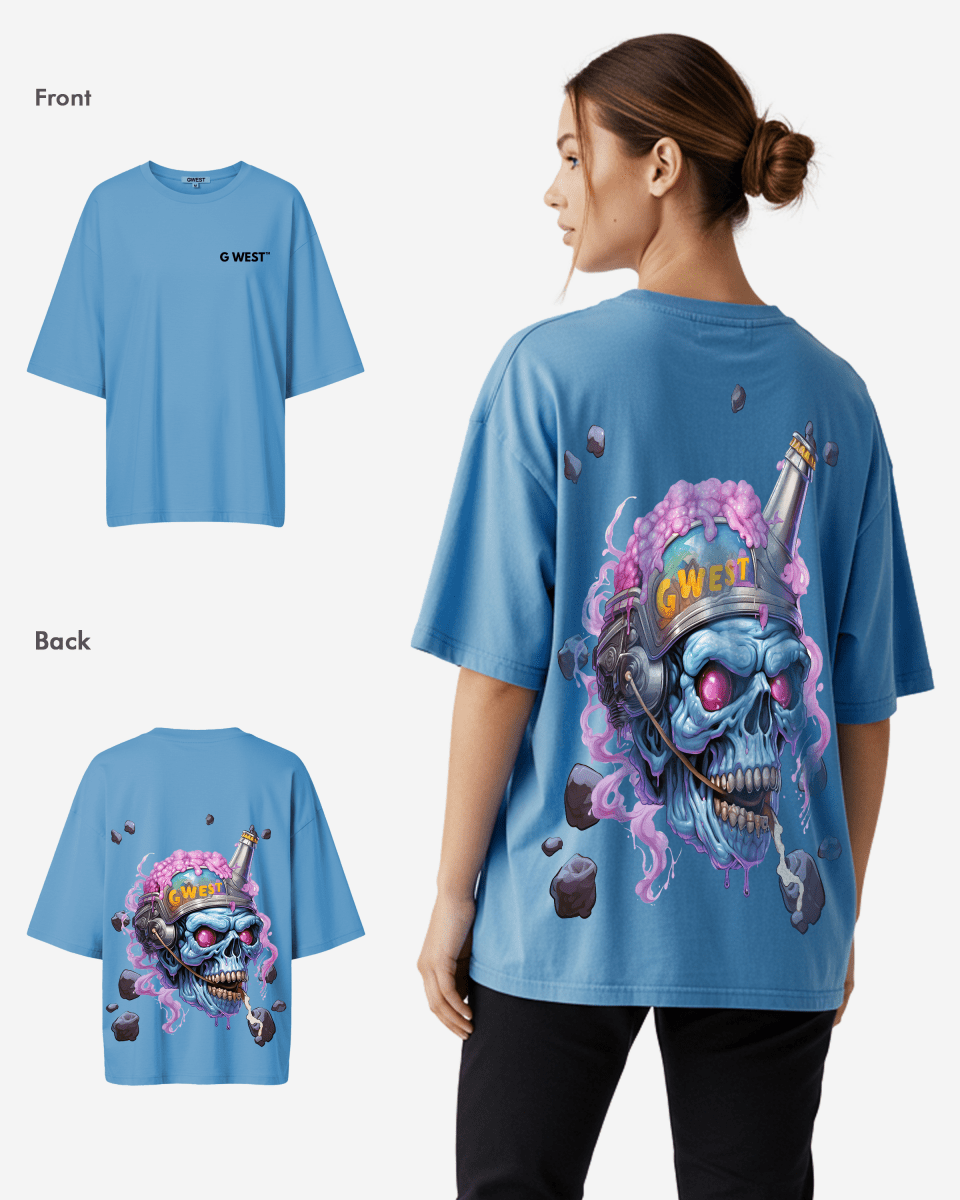 G West Beer Buddies Oversized Tee -WOMEN