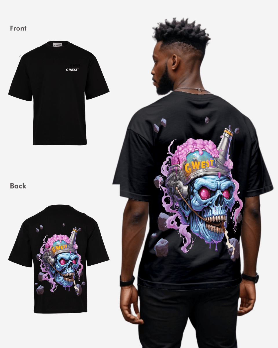 G West Beer Buddies Oversized Tee