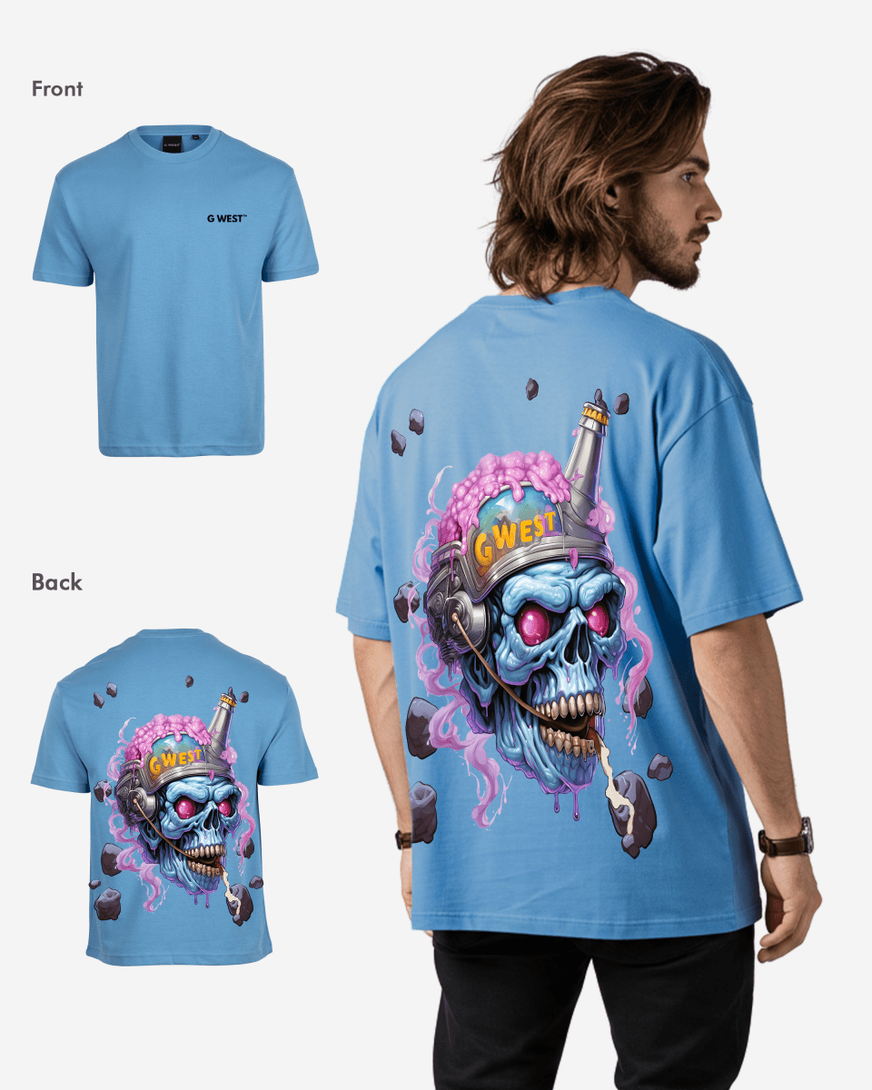 G West Beer Buddies Oversized Tee