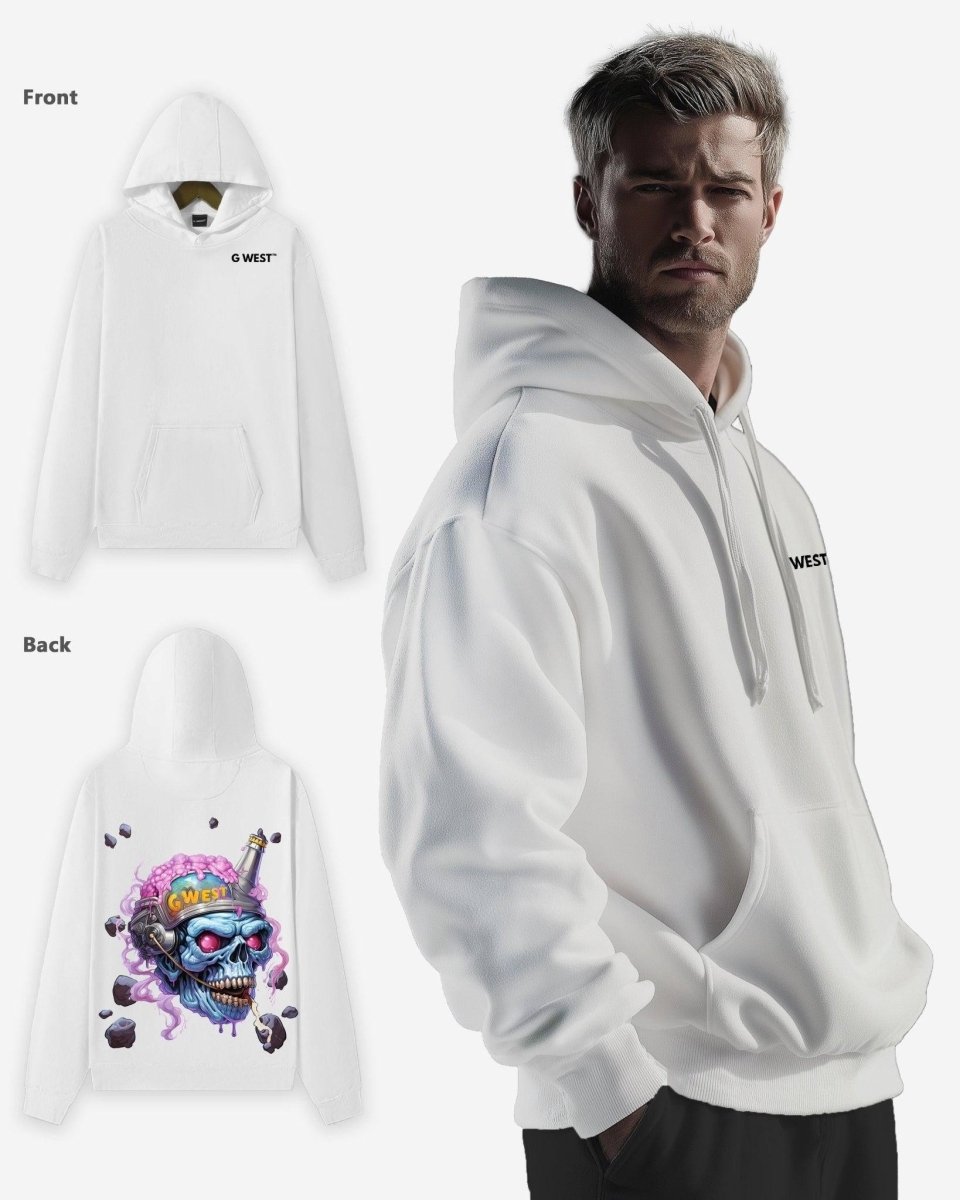 G West Beer Buddy Oversize Hoodie Mens Style