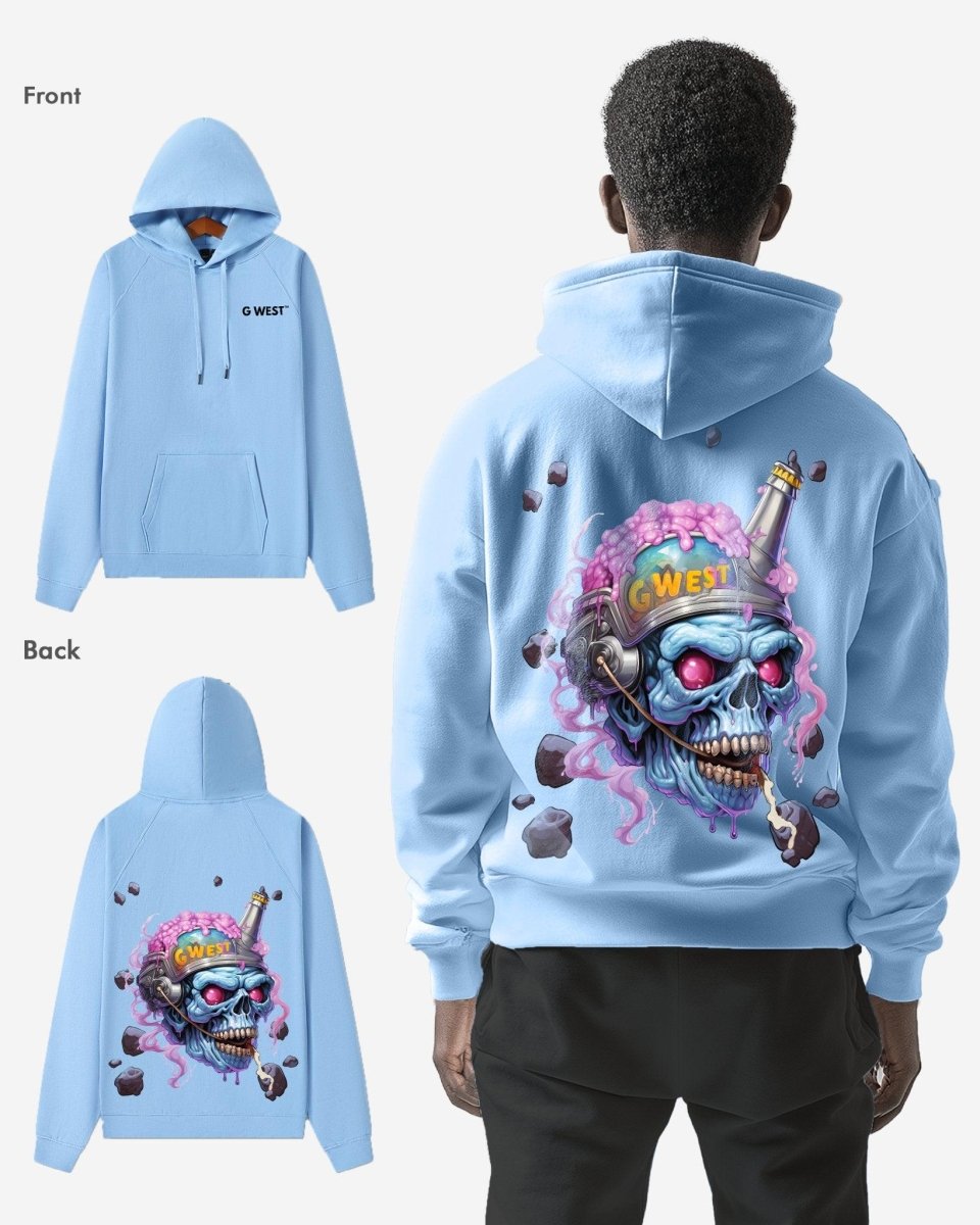 G West Beer Buddy Oversize Hoodie Mens Style